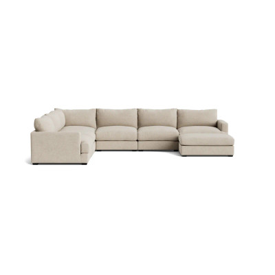 Longbeach Jumbo Modular 6 Seat w Ottoman - CR11-H851-0011509||Main Image|1