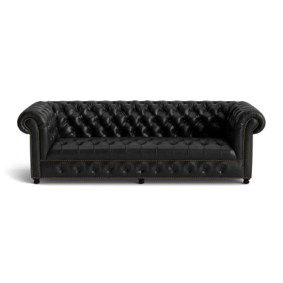 Westminster Button Leather Sofa - CR11-S5003-0000749||Main Image|1