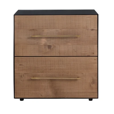 Sienna 2 Drawer Nightstand - CR11-S5027-0000216||Main Image|1