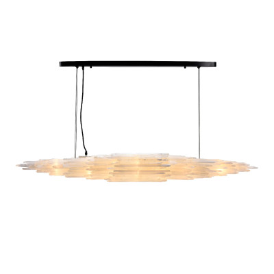 Selenite Rectangle Pendant - 460803||Main Image|1