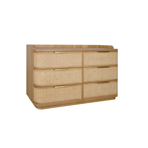 Malay 6 Drawer Dresser - CR11-H851-0028296||Main Image|1
