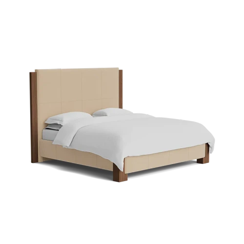 Jacques Leather Bed - CR11-H851-0032508||Main Image|1