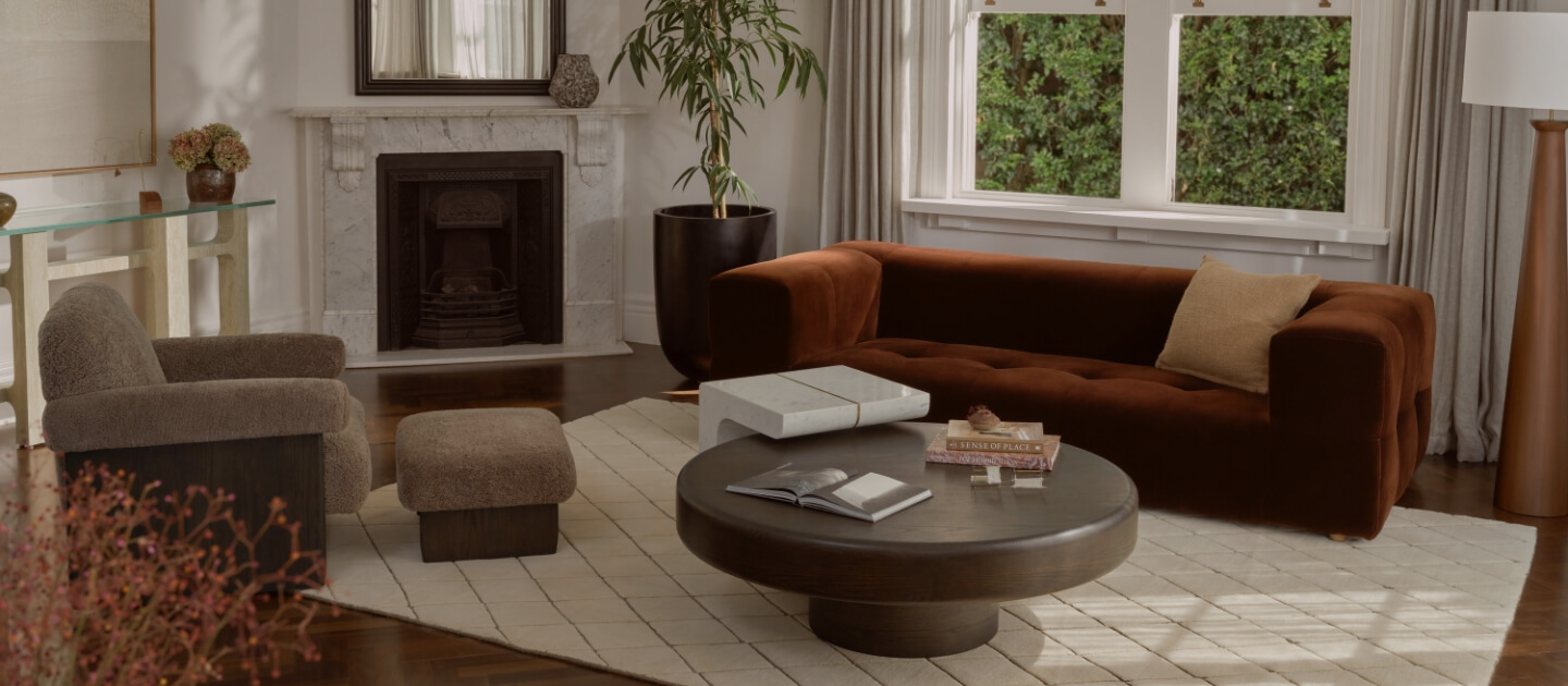 a cozy living room