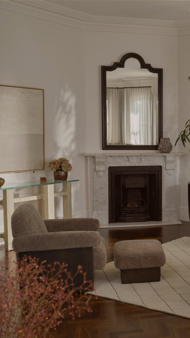 a cozy living room