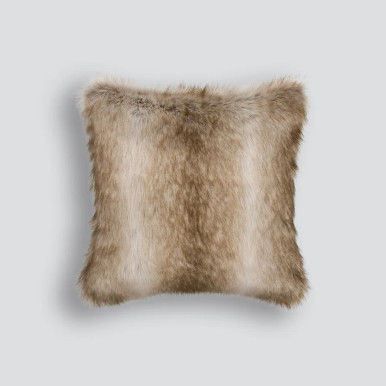 Faux Fur Square Cushion - Coco Republic