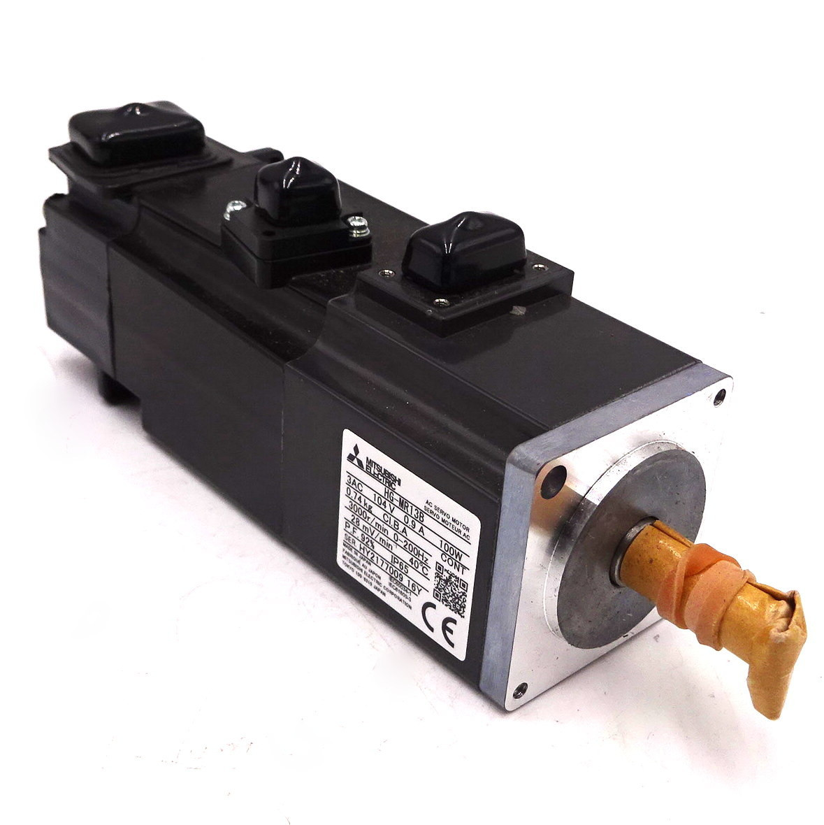 Servo Motor HG-MR13B Mitsubishi 3000rpm 3AC 104V 0.9A 100W - Servo