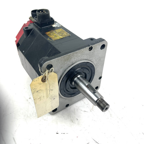 Servo Motor A06B-0142-B575-C004A7487 Fanuc 2.1kW 2000rpm 186V a12/2000 *Tested*