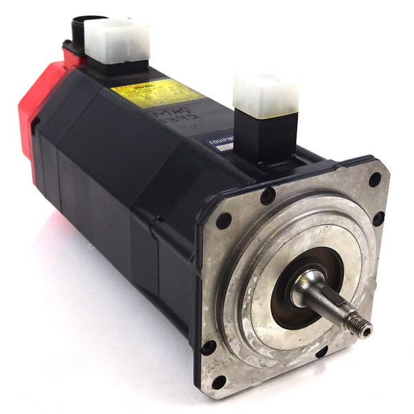 AC Servo Motor A06B-0163-B175 Fanuc 3000rpm 2.0kW 7.5A 161VAC 9Nm *Used*