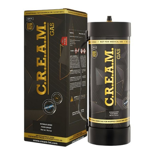 CREAM GAS 2000GM 70.6OZ (3.0L) CYLINDER CHARGER