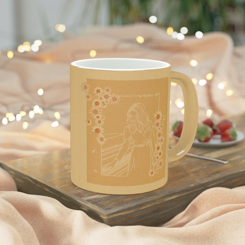 Warm and Cozi - Gold Mug 