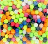 Keens Tackle and Guns Stock The Pre-drilled 5mm Fluroescent Sea Fishing Beads x 50