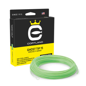Cortland Precision WF 15ft Ghost Tip Green/Clear Fly Fishing Line