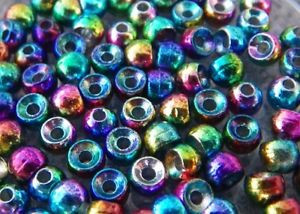Rainbow Beads Fly Tying Material 