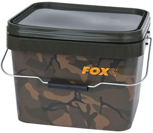 Fox Camo Square Carp Bucket 