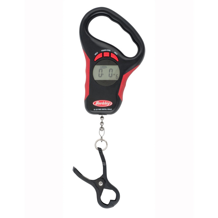 Berkley 35lb Digital Weighing Scales - Red/Black