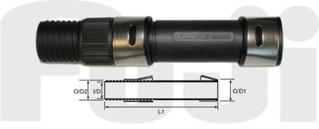 Fuji DPS Carbon Pipe Reel Seat