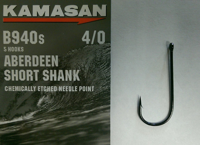 Kamasan B940S Short Shank Aberdeen Hooks
