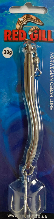 Red Gill Norwegian Cebar Metal Fishing Lure 28g