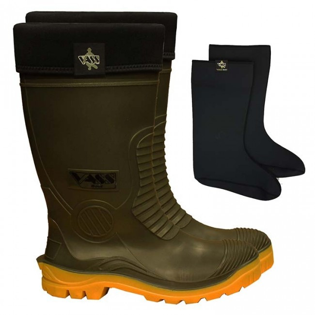 Vass EVO Winter Boot with Removable Neoprene Liner - Studded