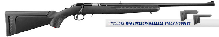 Ruger American .22 Bolt Action Synthetic Compact Rifle
