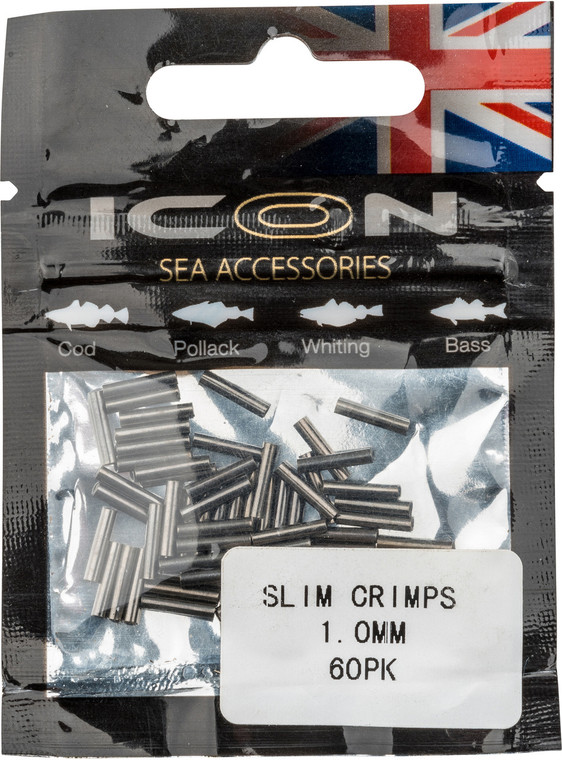 ICON Slim Crimps 1mm (60pk)