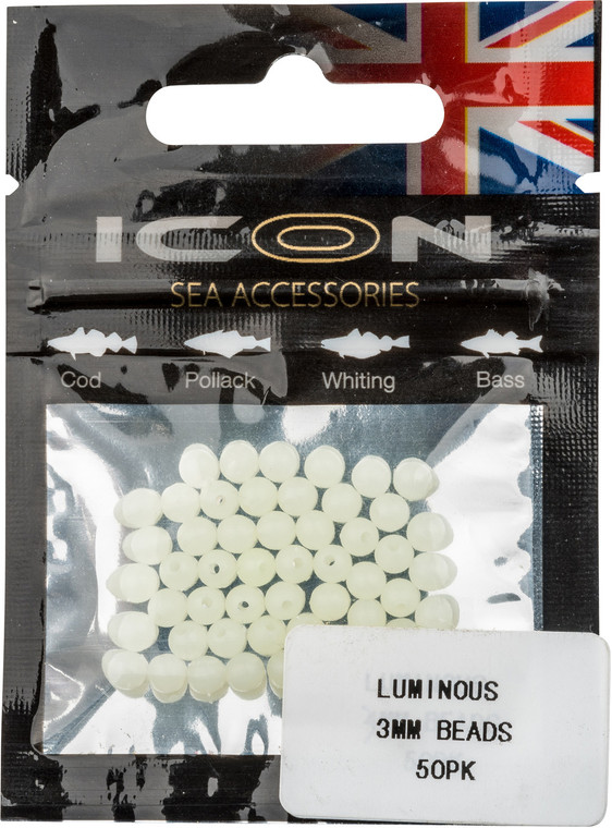 ICON Luminous 3mm Beads (50pk)