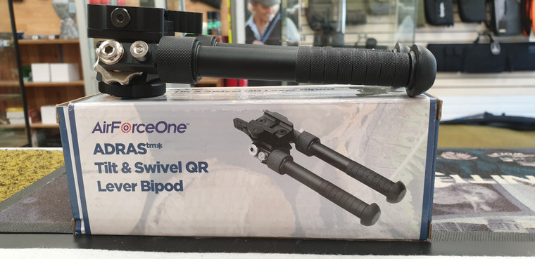 AirForceOne ADRAS Tilt & Swivel QR Lever Bipod.