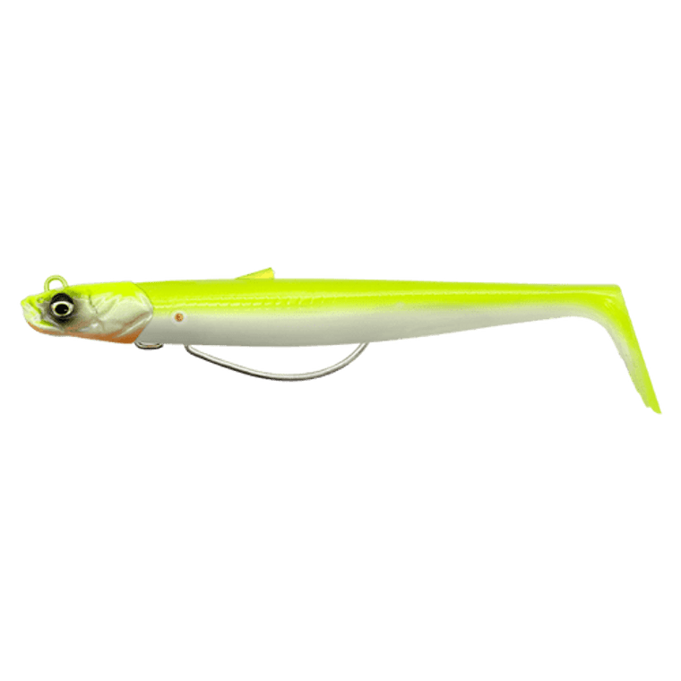 Savage Gear Sandeel V2 Weedless - Lemon Back