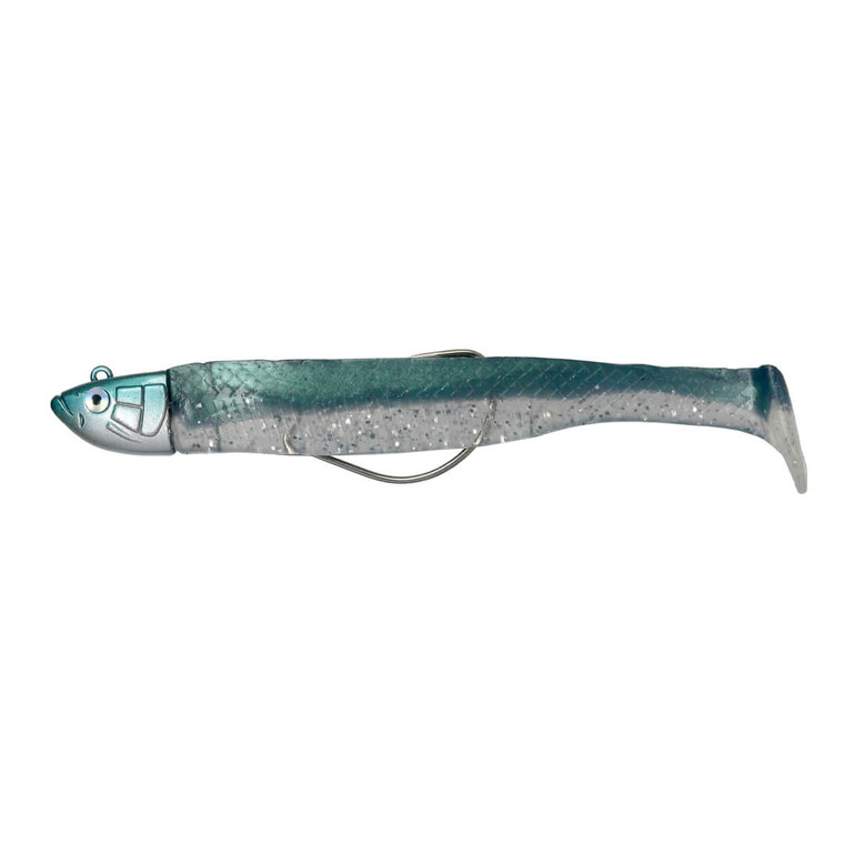 AXIA Weedless Minnow - Green Shirasu (2 Bodies + 1 Head)