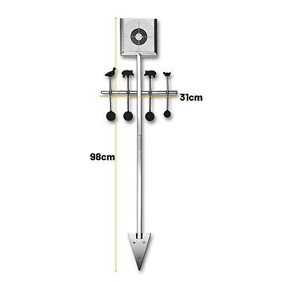 Milbro Ground Spike Spinning Target With Holder