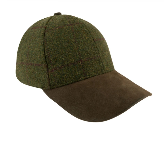 Jack Pyke Lowland Tweed Baseball Cap Green