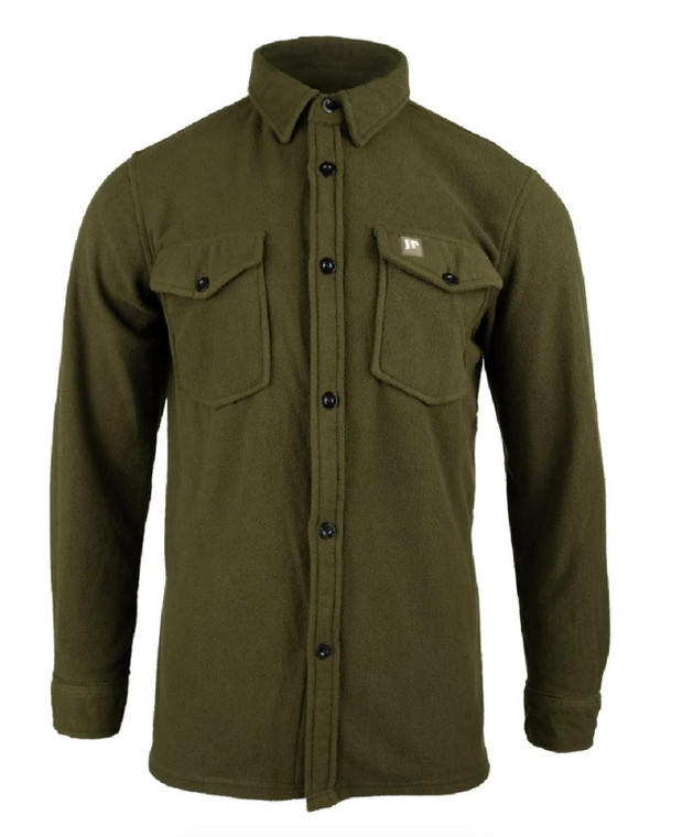 Jack Pyke Polar Fleece Shirt Dark Olive