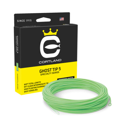 Cortland Precision WF 5ft Ghost Tip Green/Clear Fly Fishing Line