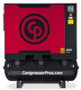 Chicago Pneumatic QRS20HPD 20 HP   230/460 Volt Three Phase 132 Gallon Tank Mount Rotary Screw Compressor with Dryer - QRS 20 TMD-3