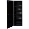 Extreme Tools DX192100SLBKBL 19" x 21" Side Locker Black with Blue Handle