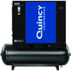 Quincy QGS 20 TMD-3 20 HP   230/460 Volt Three Phase, 132 Gallon Horizontal Rotary Screw Air Compressor with Dryer