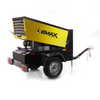 EMAX EDS115TR 24 HP Kubota Diesel Engine Driven 115 CFM Tow Behind Rotary Screw Air Compressor