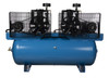 ABAC AB5-23102D 2 x 5 HP   230 Volt Three Phase Two Stage 37 CFM 120 Gallon Duplex Air Compressor