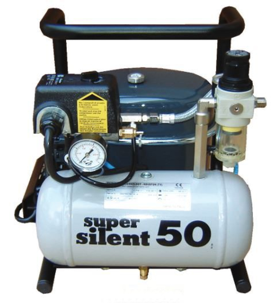 COMPRESOR SILENCIOSO CLINIC 250 (50 L) - aircompressormpc