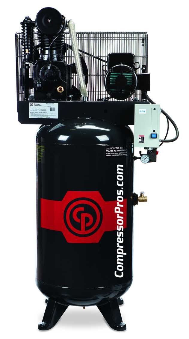 RCP-C7581V 7.5HP Single Phase Compressor, 80 Gallon