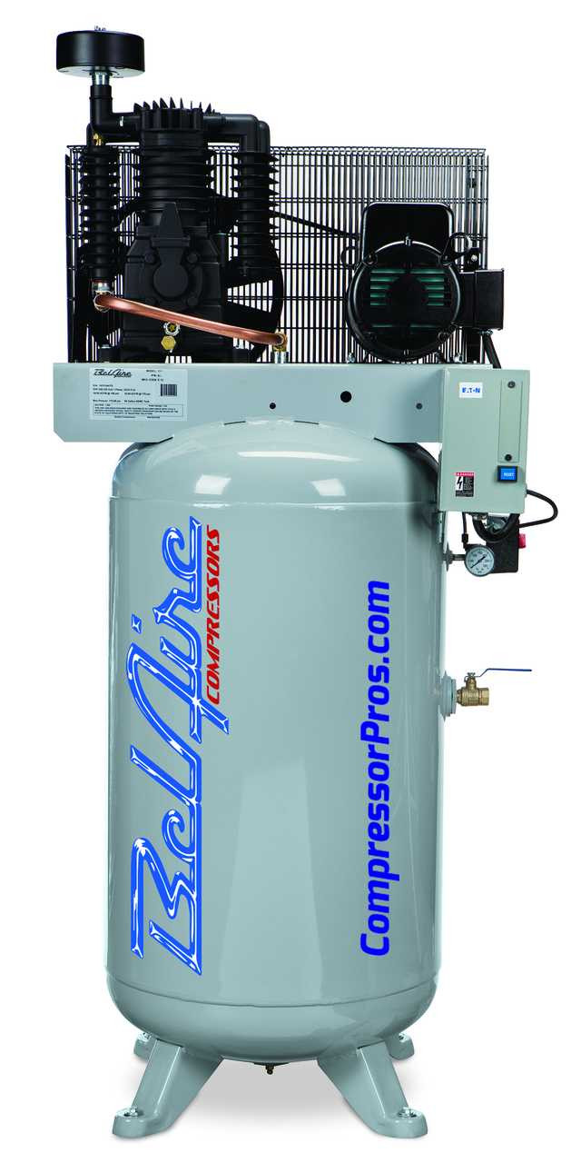 BelAire 318VL 7.5 HP Single Phase 80 Gallon Air Compressor