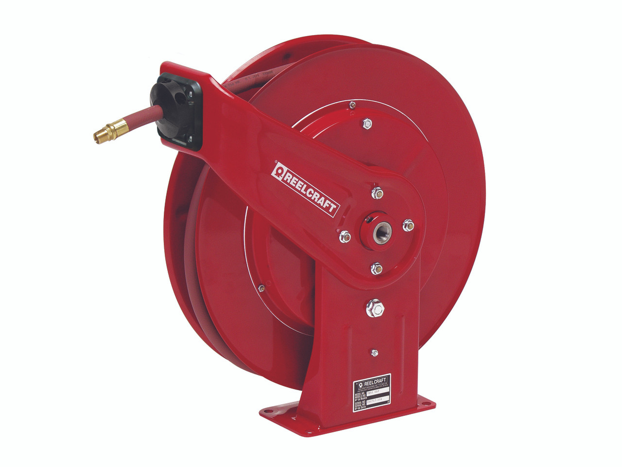 Reelcraft 7925 OLP Heavy Duty Spring Retractable Hose Reel with 25 Feet of  Hose 3/4