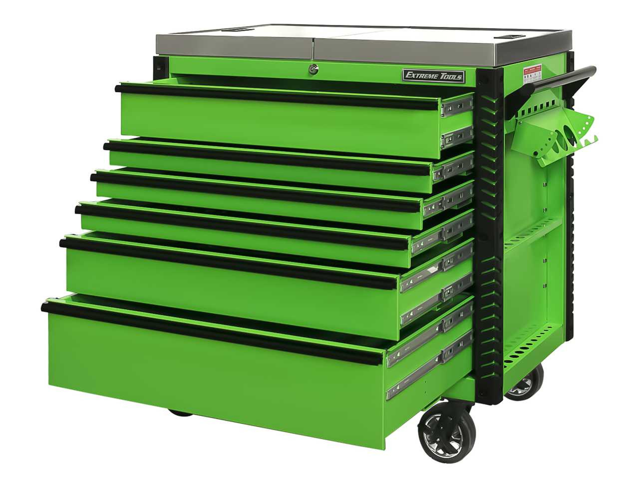 Extreme Tools EX4106TCSGNBK Green with Black Pulls