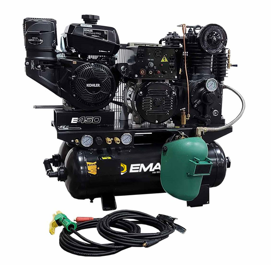 EMAX EGES14020T Combination Air Compressor Generator Welder