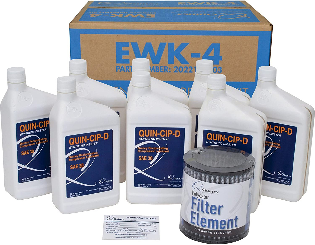 Quincy Extended Warranty Kit - EWK-4