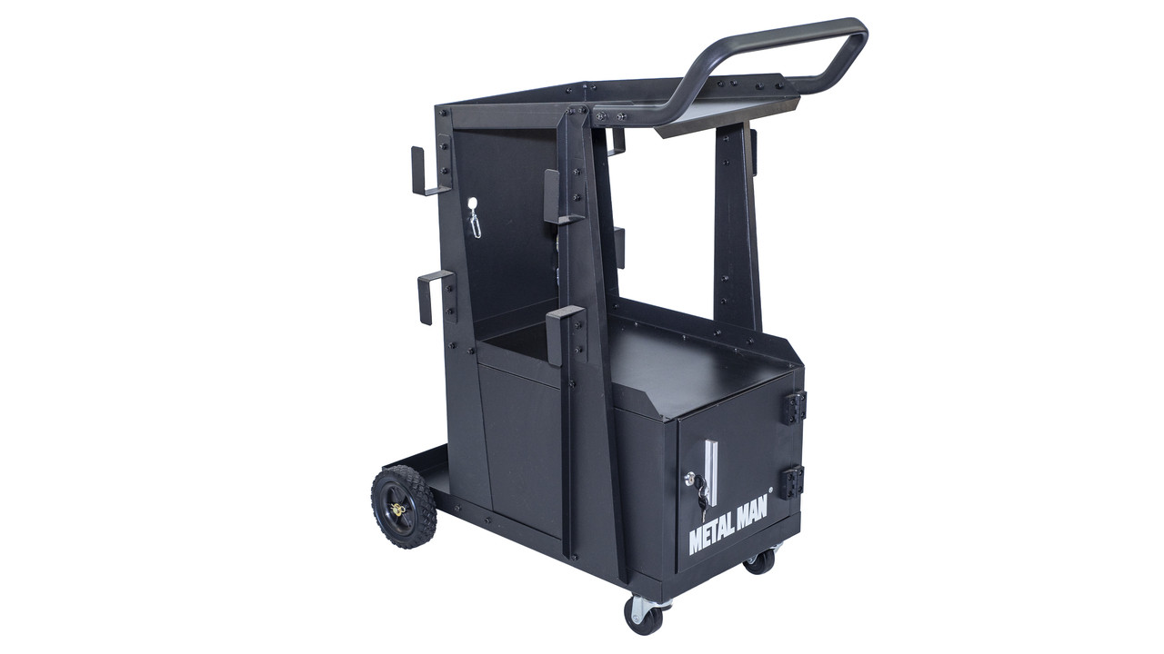 Metal Man TTWC3 Three Tier Welding Cart and Cabinet