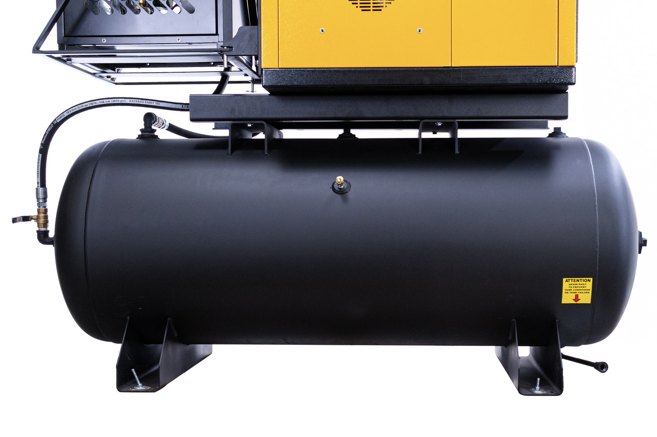 Emax ERVK100003 230 Volt 10 HP Variable Speed Rotary Speed Air Compressor with Dryer