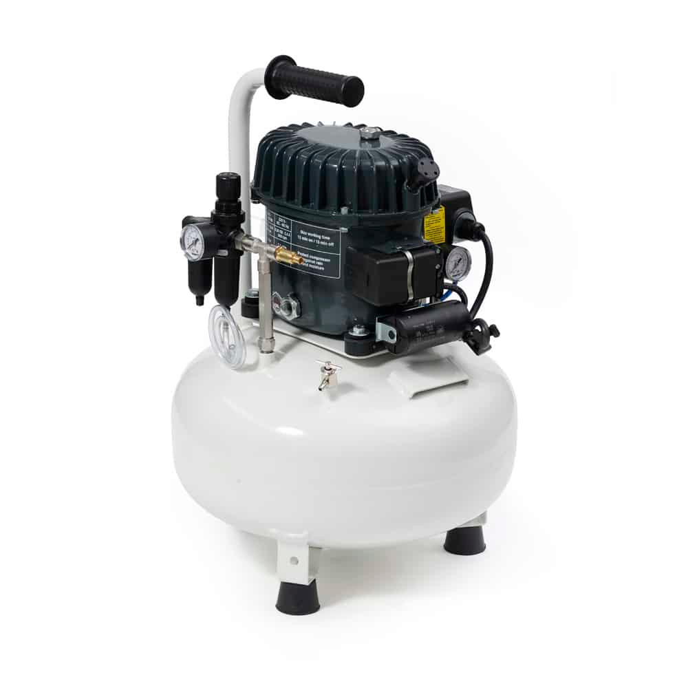 Val-Air 50-24 AL 1/2 HP Single Phase 6 Gallon Silent Air Compressor by Silentaire Technologies 110V
