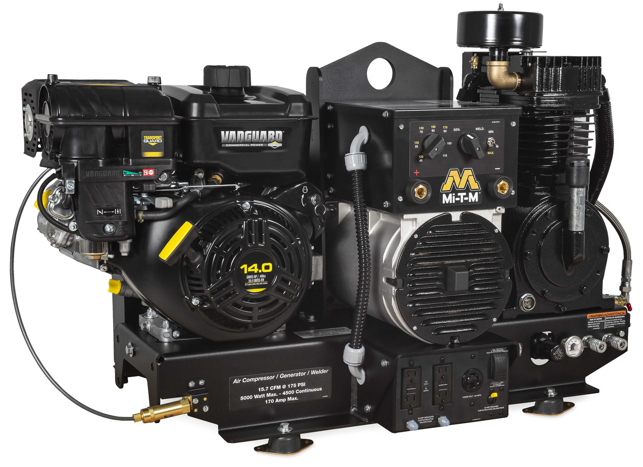 Mi-T-M AGW-SV14-B Compressor-Generator-Welder