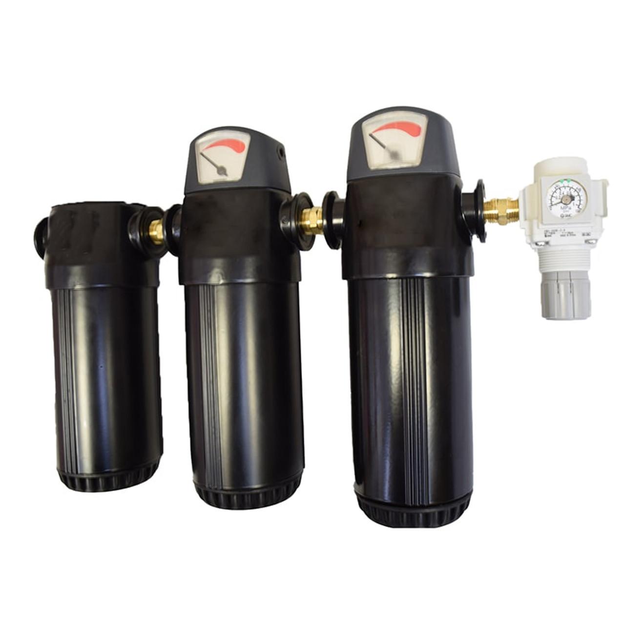 AlphaPure AA-075MYAR 90 CFM 3 Stage Filtration System with Regulator